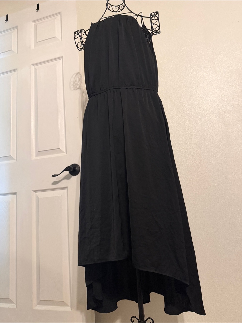Apt. 9 Black Halter High-Low Dress